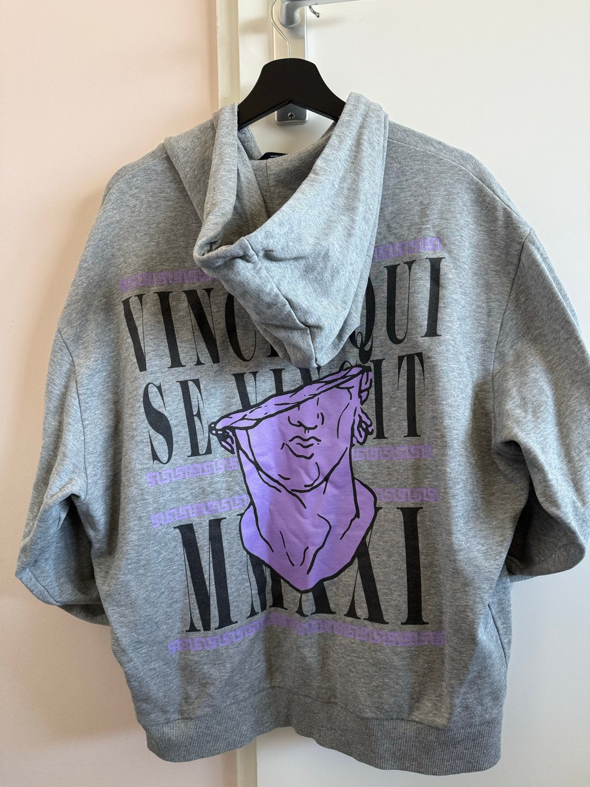 ASOS Design Hoodie met Griekse Beelden Print, Ophalen of Verzenden, Gedragen
