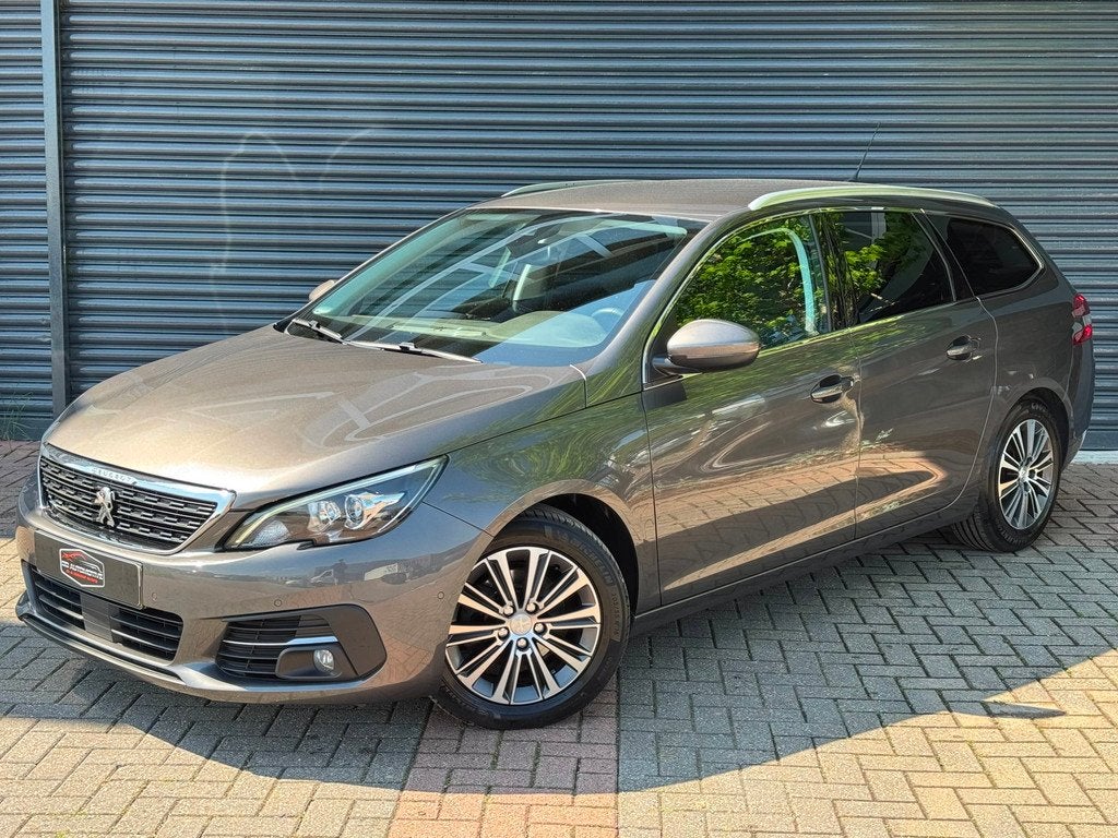 Peugeot 308 SW 1.2 PureTech Blue Allure Automaat | Blindspot, Auto's, Stof, Gebruikt, 1199 cc, Origineel Nederlands