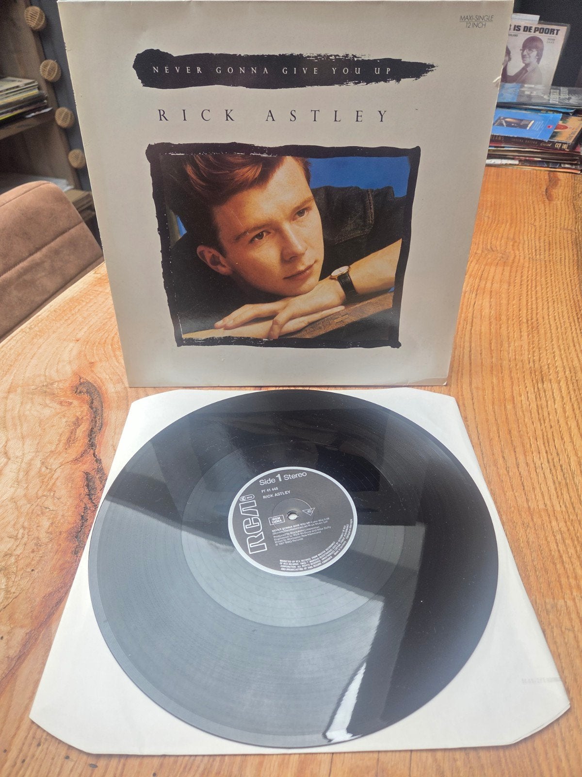 Rick Astley - Never Gonna Give You Up (Maxi-Single), Gebruikt, Pop, Ophalen of Verzenden, EP