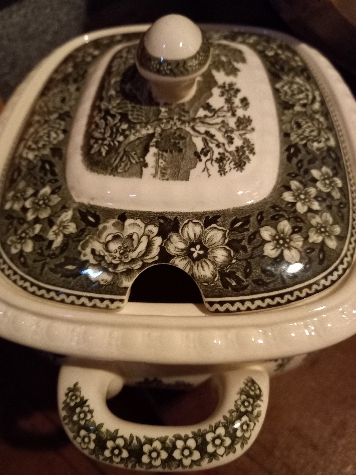 Villeroy & Boch Rusticana Terrine/Dekschaal Floraal, Antiek en Kunst, Antiek | Servies los, Ophalen of Verzenden