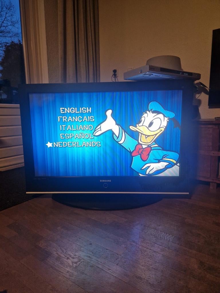 Samsung TV met dvd speler, Ophalen, 100 cm of meer, Samsung