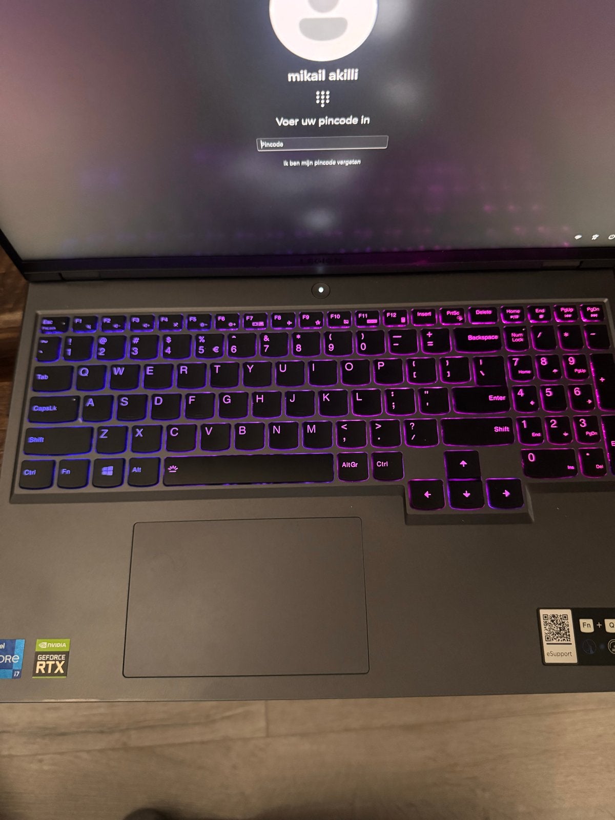 Foto 3 van Lenovo Legion 5 Pro 16” | i7-11800H | RTX 3060 6GB | 32GB