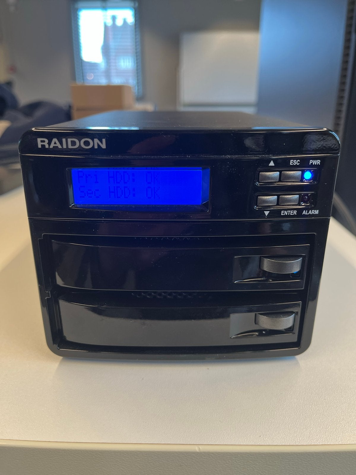 Raidon Externe RAID + 2x 1TB Barracuda | GR3630-SB3, Computers en Software, Harde schijven, Gebruikt, Server, HDD, Ophalen of Verzenden