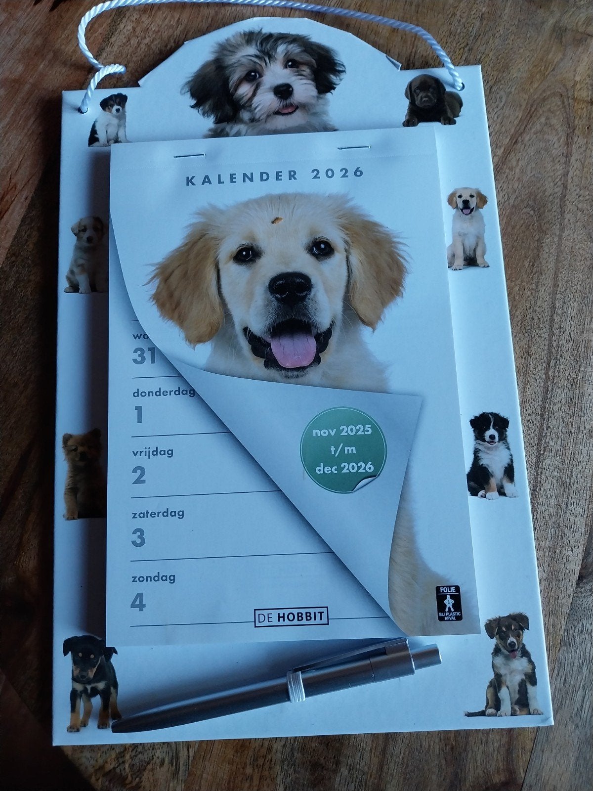 Kalender nieuwe, Ophalen, Maandkalender, Nieuw