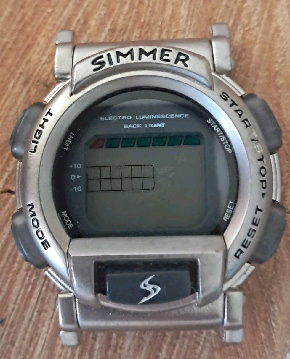 Simmer 1999 Surf Horloge Limited Edition, Overige merken, Staal, Gebruikt, Staal