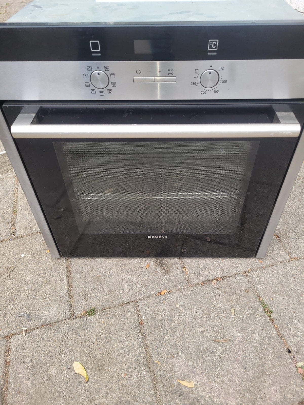 Siemens inbouw rvs oven, Witgoed en Apparatuur, Ophalen of Verzenden, Zo goed als nieuw