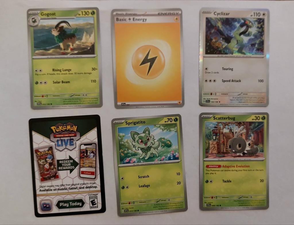 6 nieuw pokemon verzamelkaarten, Ophalen of Verzenden, Nieuw