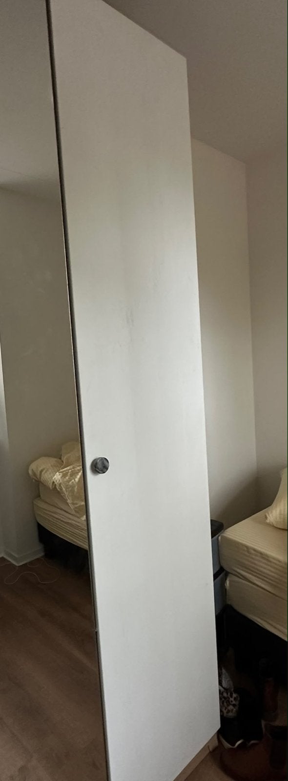 IKEA witte Pax deur 50x236 cm *2 (tweede is zonder handgreep, Ophalen, Minder dan 50 cm, Gebruikt, 200 cm of meer