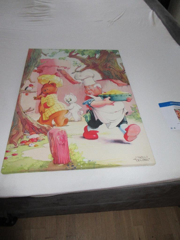 schilderij van Tom Poes en Bommel, Boeken, Marten Toonder, Eén stripboek, Nieuw, Ophalen of Verzenden