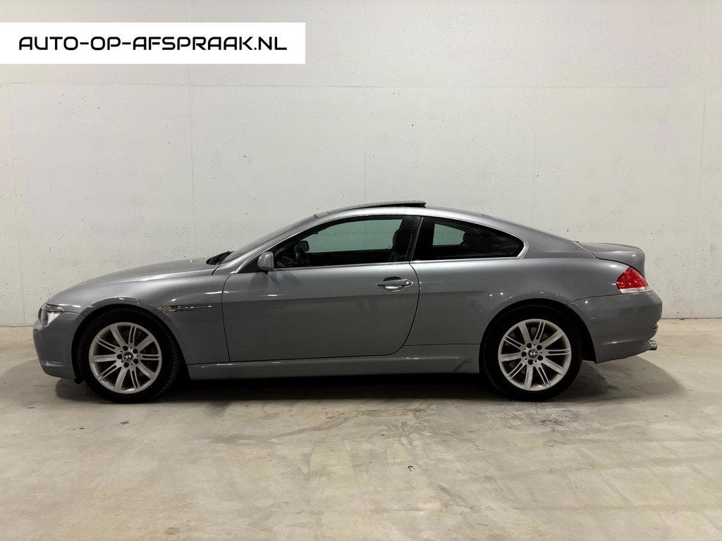 BMW 6-serie 645Ci Leer Japan Navi APK Dealer oh. Pano, Automaat, Gebruikt, 8 cilinders, 4 stoelen