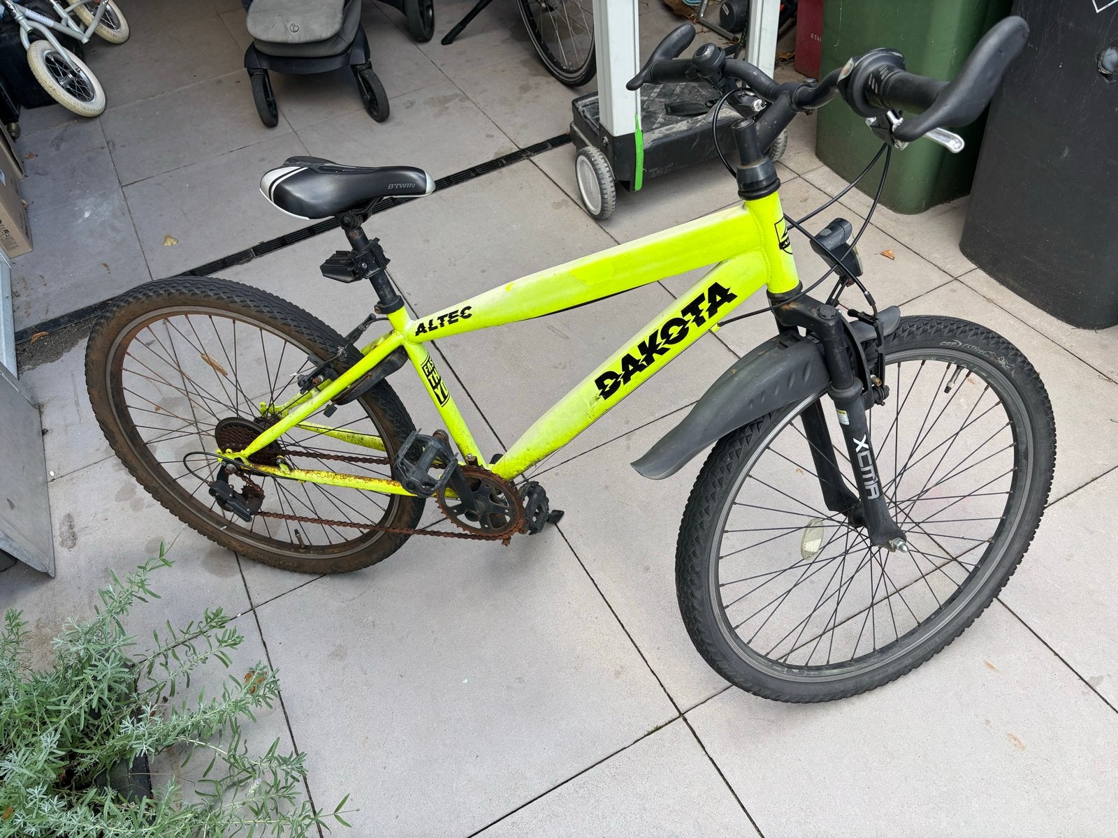 Altec Dakota Mountainbike - Geel - 26 inch, Gebruikt, Hardtail, 49 tot 53 cm, Ophalen