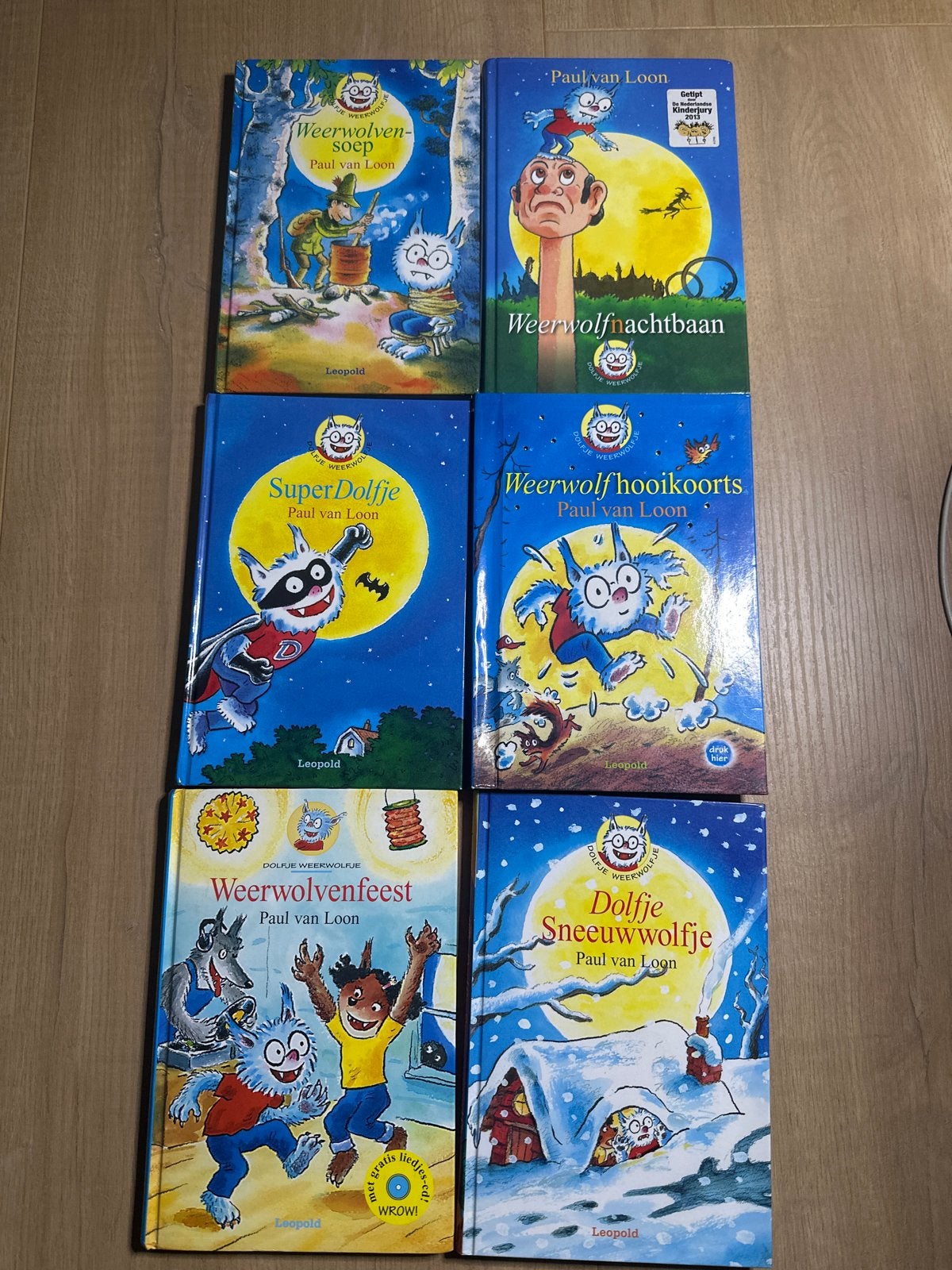 Dolfje Weerwolfje boeken Paul van Loon (6 stuks), Boeken, Ophalen of Verzenden, Zo goed als nieuw, Fictie