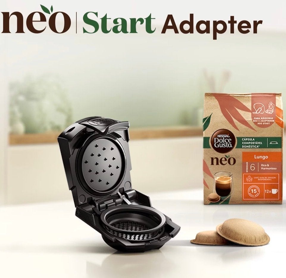 Nescafé Dolce Gusto Neo Start Adapter voor koffiemachines, Ophalen of Verzenden, Nieuw, Koffiemachine, Koffiepads en cups