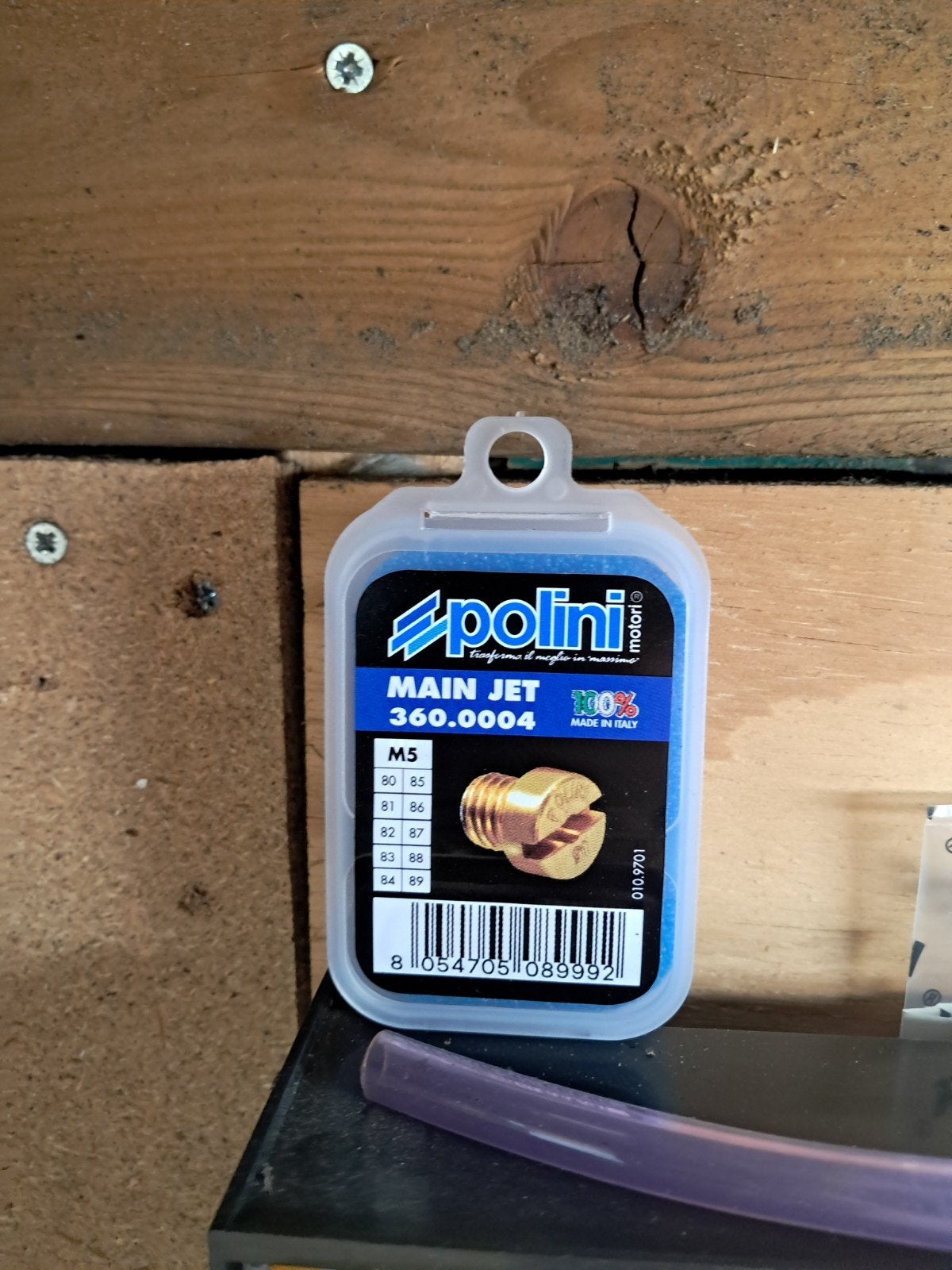 Nieuwe Polini Dellorto dun sproeierset maat 81-89, Ophalen of Verzenden, Nieuw, Overige typen