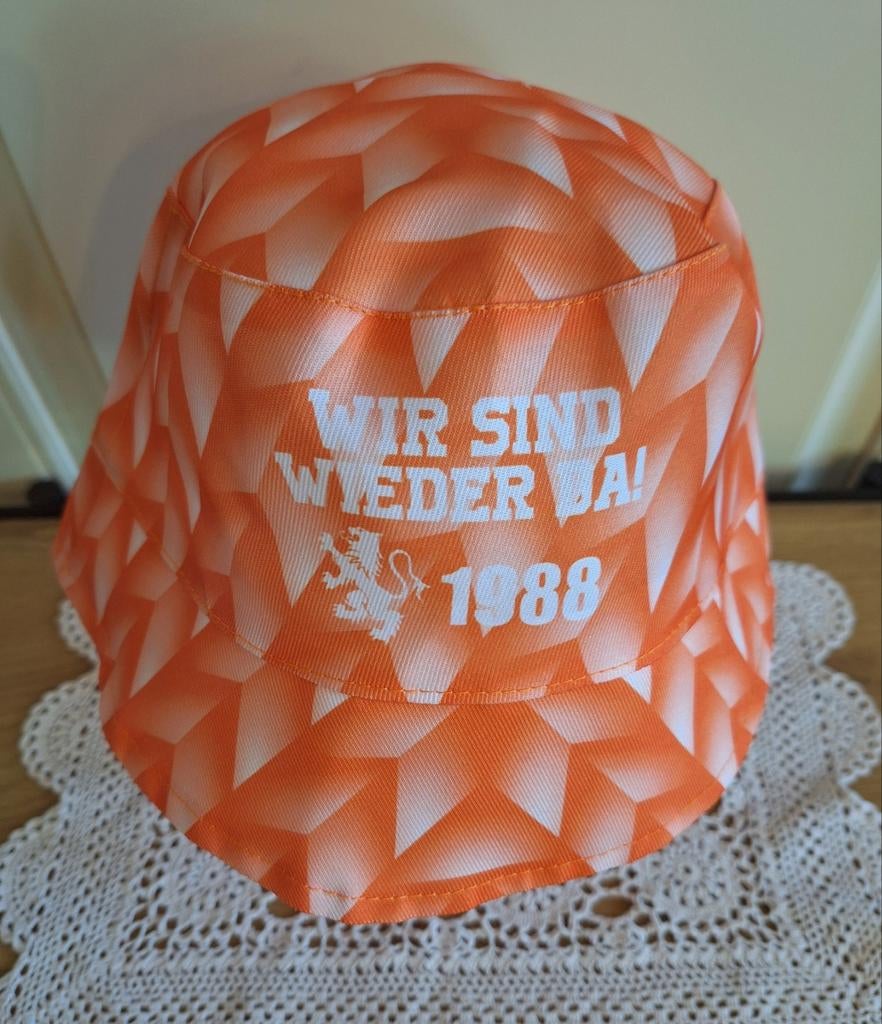 Oranje EK'88 hoedje, Verzamelen, Supermarktacties, Ophalen of Verzenden