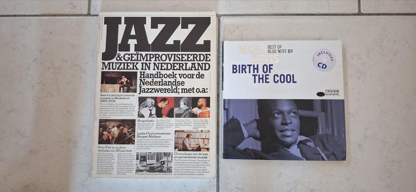 Jazz & Geïmproviseerde Muziek in Nederland+M. Davis samen 5-, Gebruikt, Ophalen of Verzenden, Inclusief boekje, Jazz