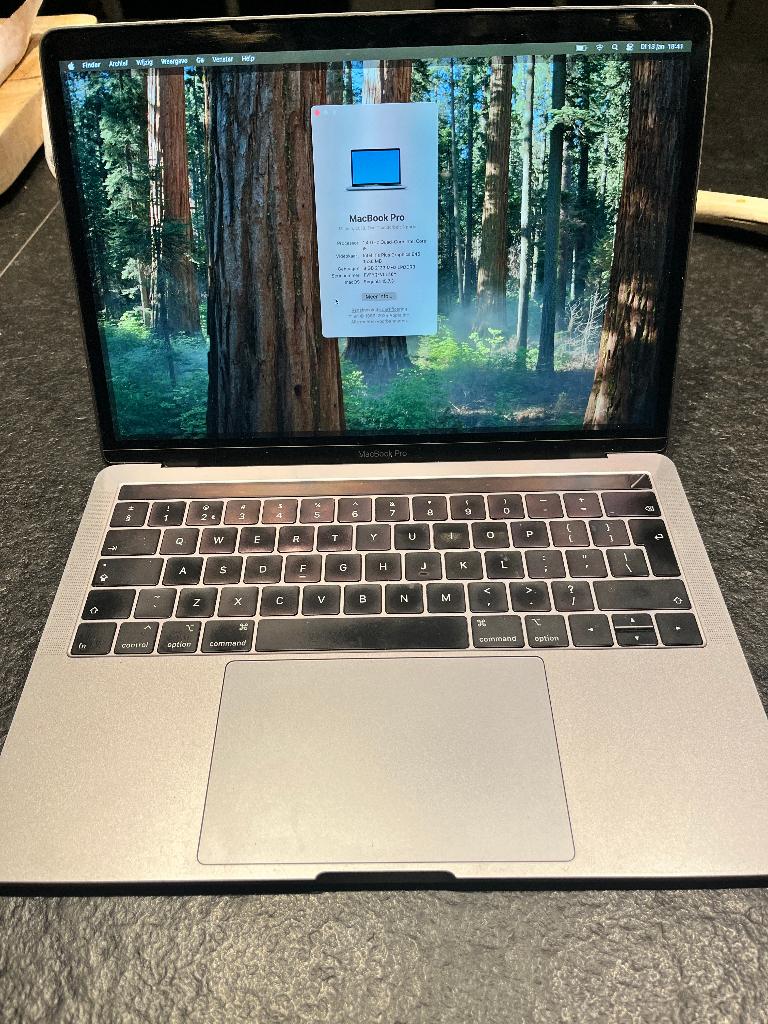 MacBook Pro 13 2019, Computers en Software, Apple Macbooks, MacBook Pro, Gebruikt, 2 tot 3 Ghz, Qwerty
