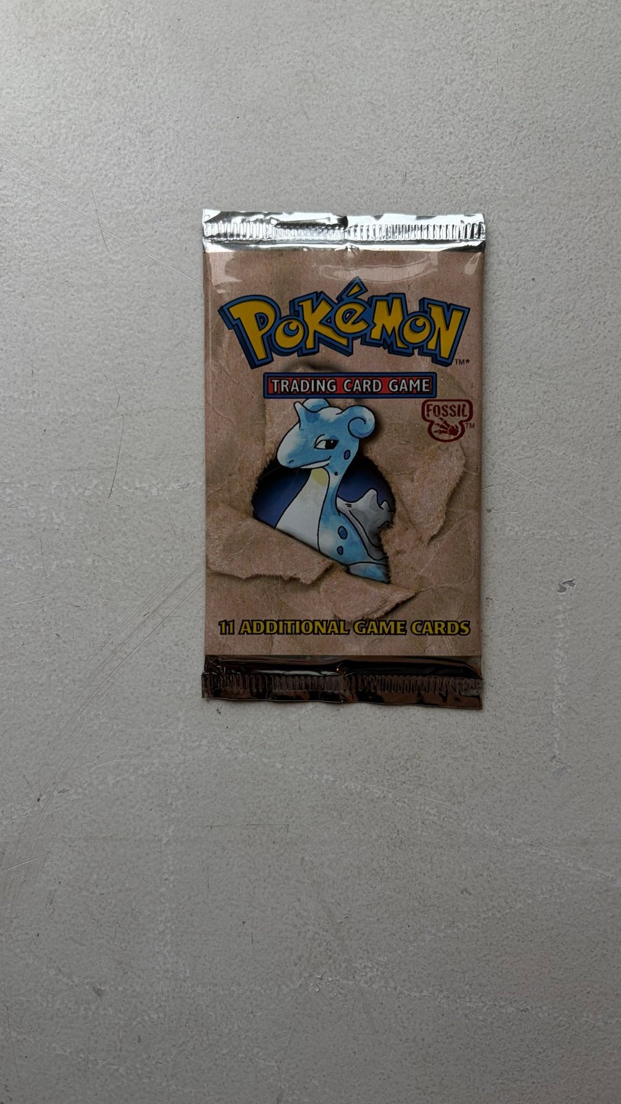 Pokémon TCG Fossil Booster Pack Lapras (Sealed), Ophalen of Verzenden, Nieuw, Booster