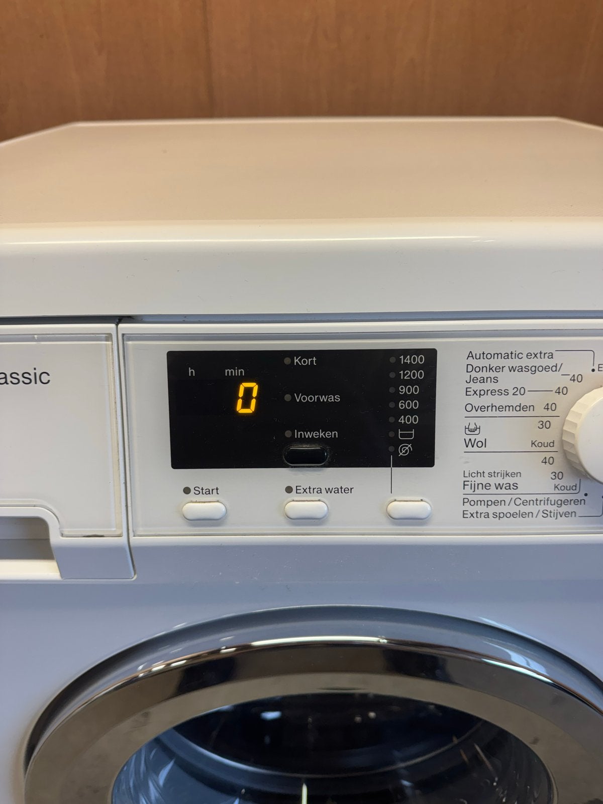 Miele W Classic Wasmachine - Zo goed als nieuw, Ophalen, Miele w classic, Miele w classic, Zo goed als nieuw