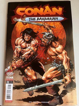 Conan the Barbarian #22 diverse covers (Titan Comics), Eén comic, Amerika, Nieuw, Ophalen of Verzenden