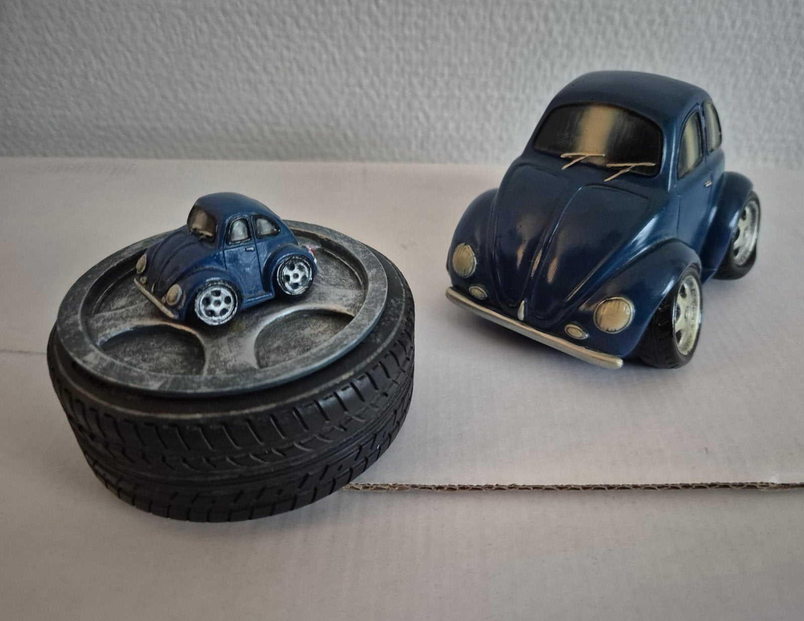 Volkswagen Kever spaarpot + opbergbakje (NIEUW), Ophalen of Verzenden, Nieuw, Auto's
