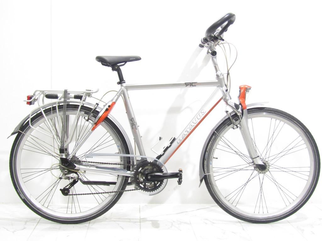 Batavus Soccoro grijs heren 57cm 28inch, Fietsen en Brommers, 57 tot 61 cm, Gebruikt, Batavus, Versnellingen