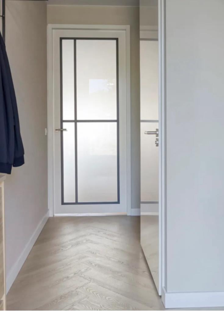 Deur, Ophalen, 215 cm of meer, Binnendeur, Glas