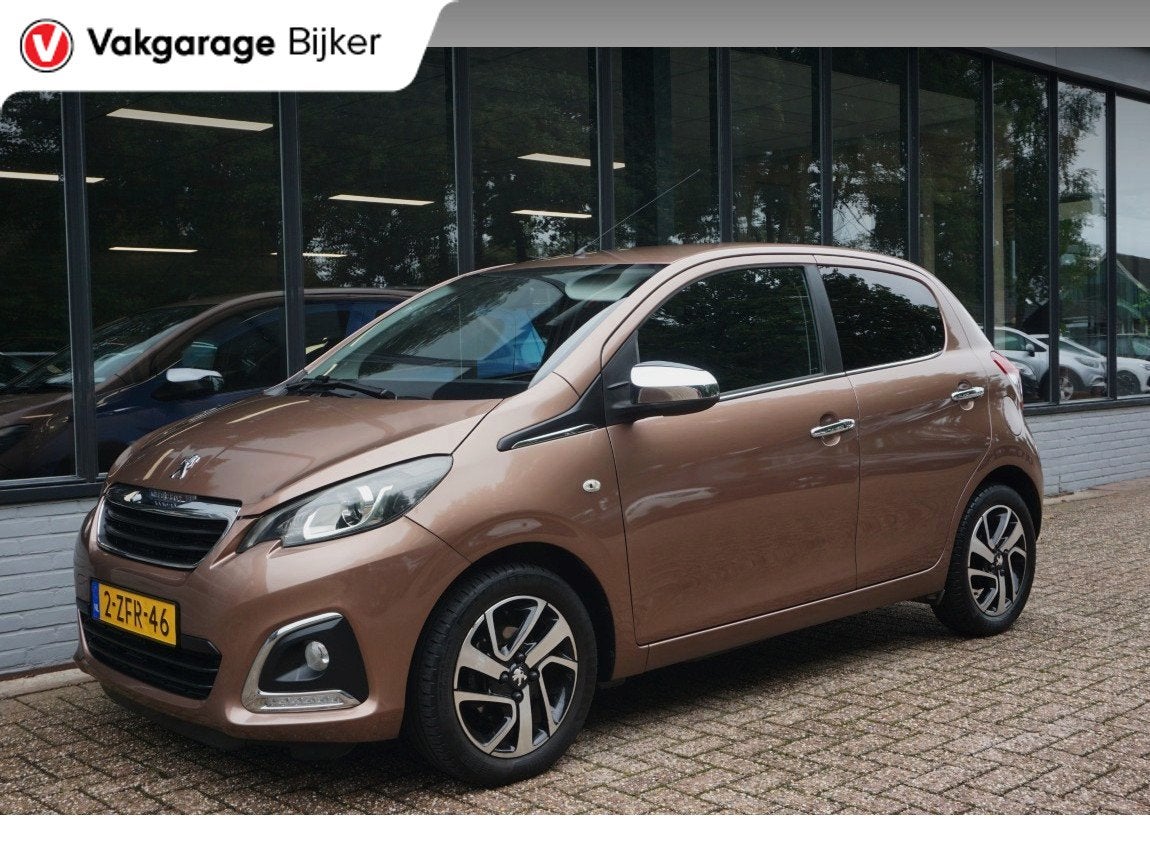 Peugeot 108 1.0 e-VTi Première Camera/Bluetooth (bj 2014), Voorwielaandrijving, Euro 5, Gebruikt, 31 €/maand
