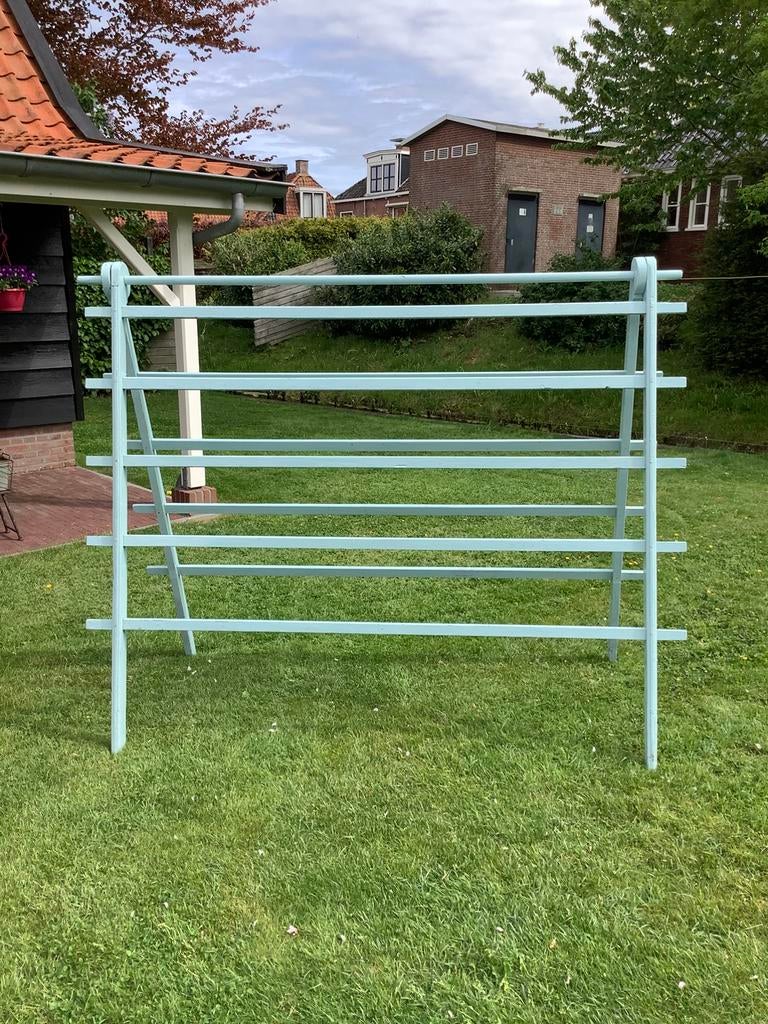 Ouderwets houten droogrek, Ophalen, Gebruikt, Wasrek
