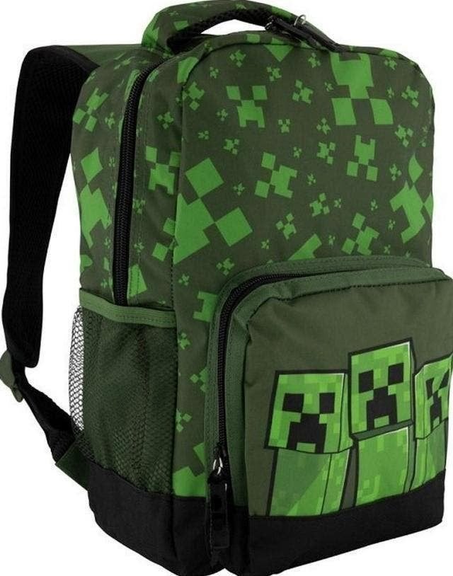 Minecraft Rugzak Creeper - 35 cm - Rugtas / Schooltas, Overige merken, 25 tot 40 cm, Nieuw, Ophalen of Verzenden