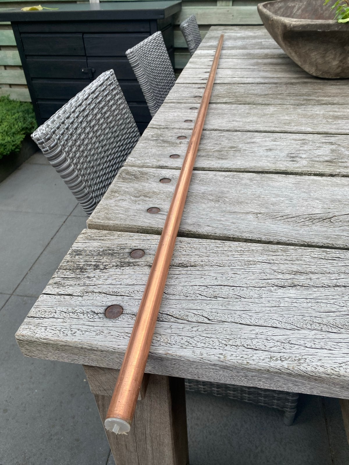 Koperen buis 22, Ophalen, Overige materialen, 2 tot 4 meter, Nieuw