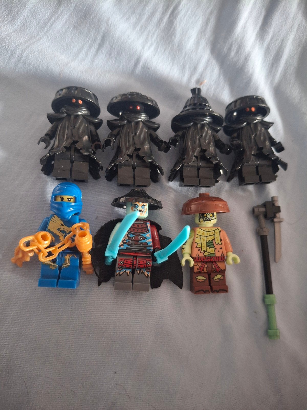 Diverse NEP LEGO Ninjago minifiguren 7 stuks, Gebruikt, Lego, Ophalen of Verzenden, Minifiguur