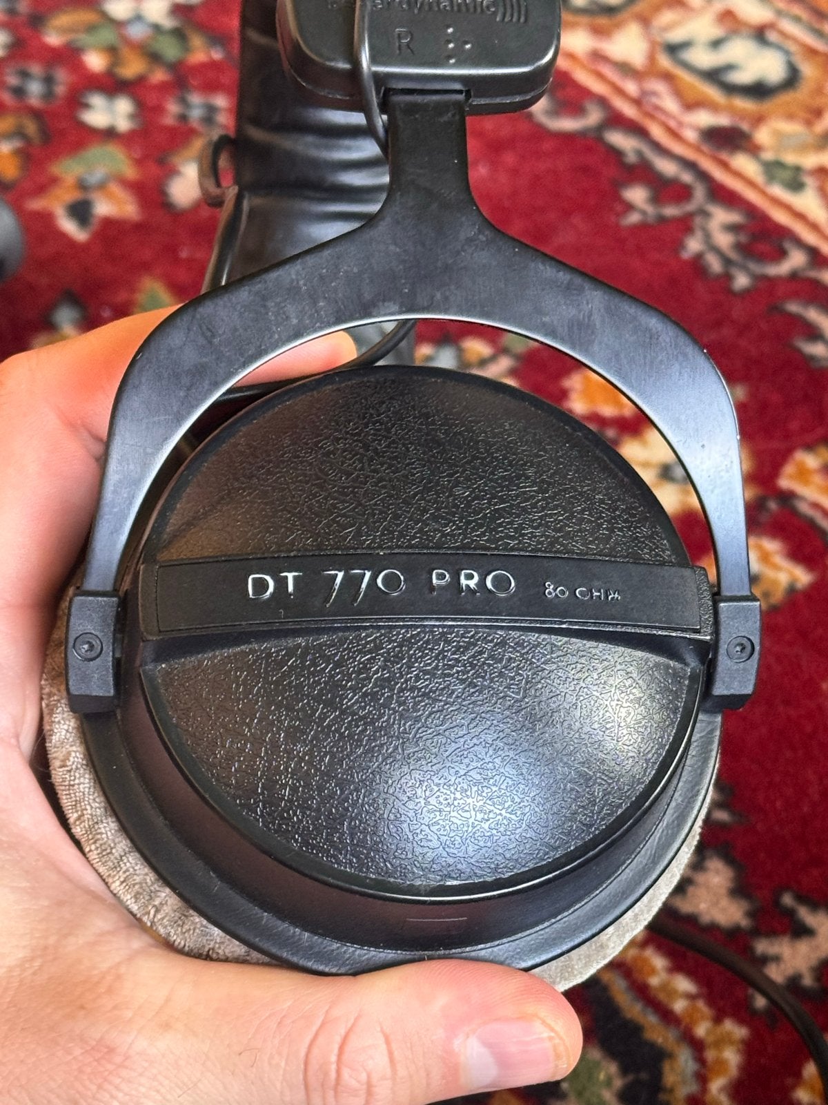 Beyerdynamic DT 770 PRO 80 Ohm Over-ear Koptelefoon, Beyerdynamic, Ophalen of Verzenden, Over-ear, Zwart