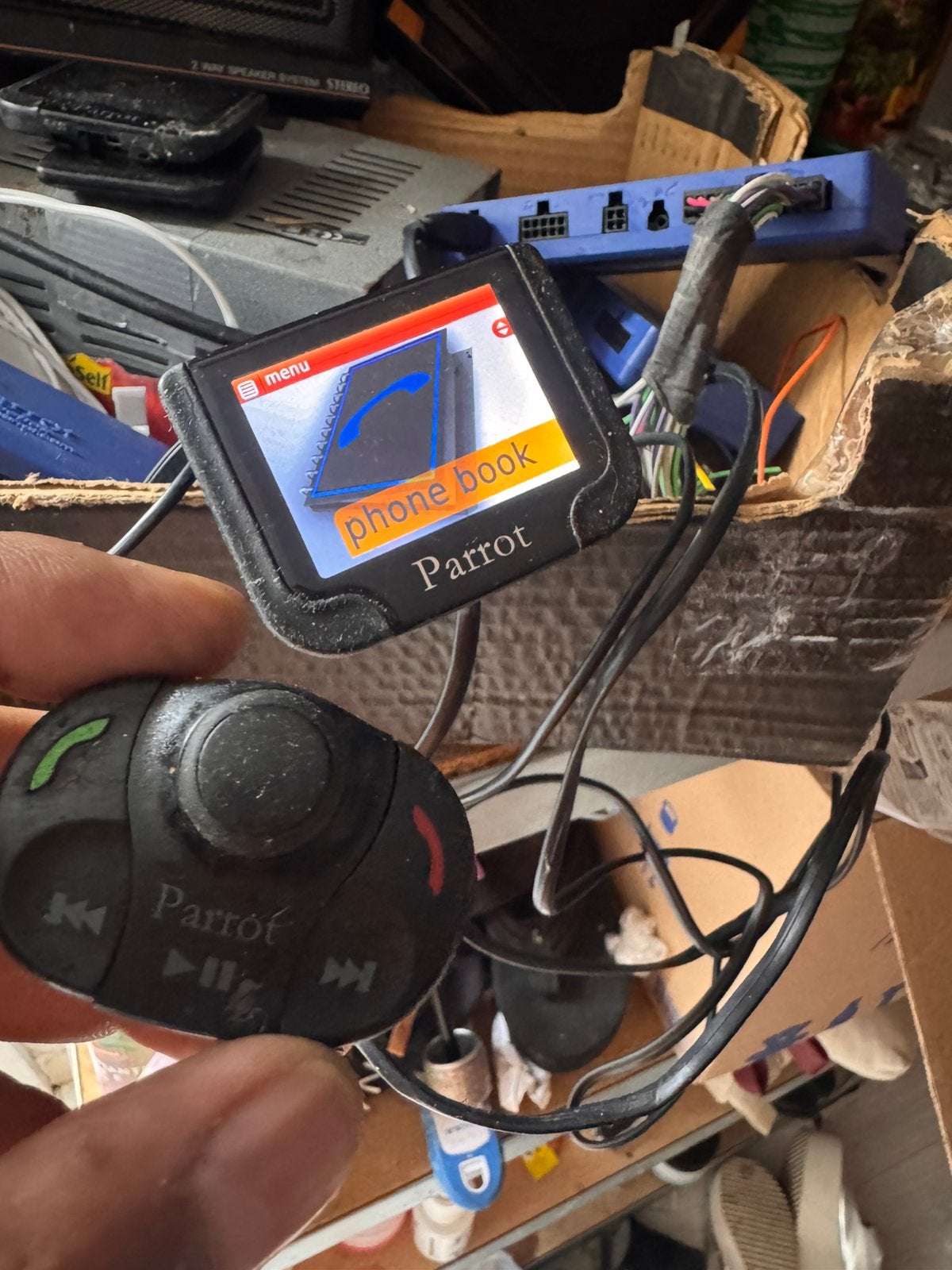 Afstandsbediening voor parrot carkit mki9200, Auto diversen, Ophalen of Verzenden, Gebruikt