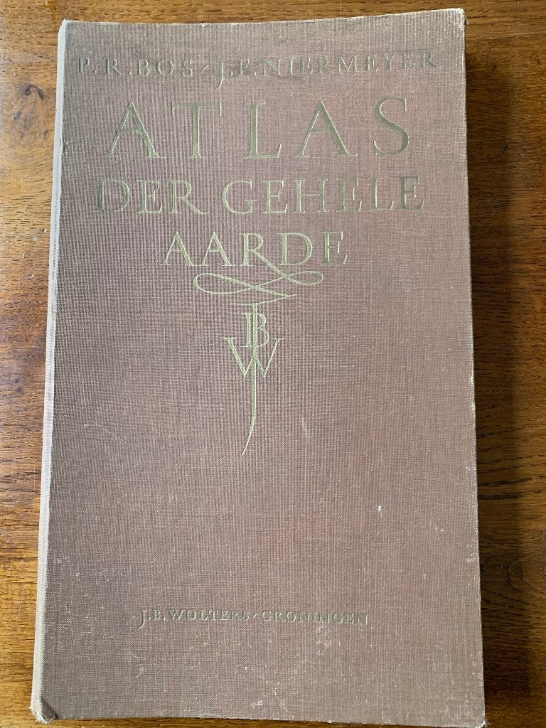 "Bos" Atlas '43e druk' 1964, Antiek en Kunst, Antiek | Boeken en Bijbels, Ophalen of Verzenden