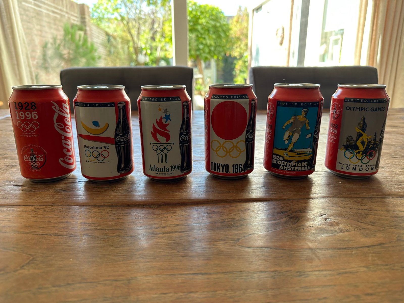 Coca-Cola Olympische Spelen 1996 Limited Edition Blikjes, Ophalen of Verzenden, Nieuw, Verpakking