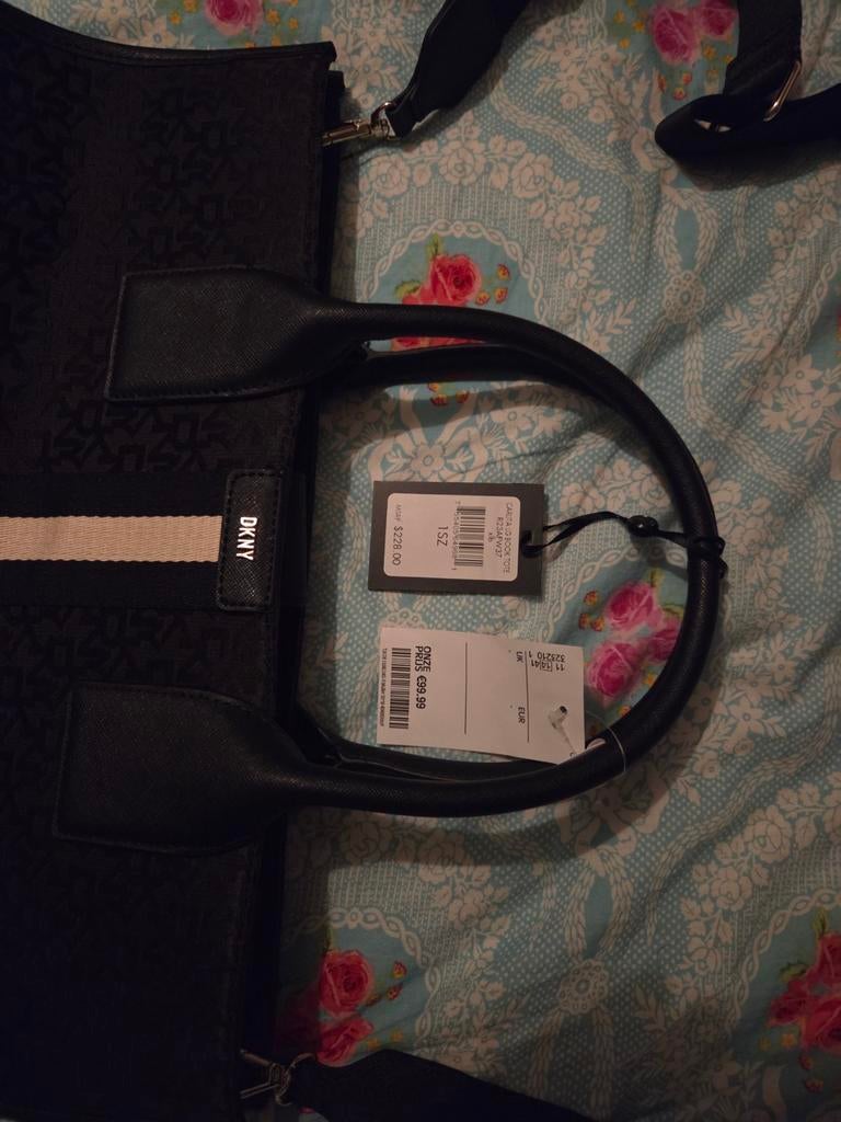 mooie grote DKNY tas, Ophalen of Verzenden, Nieuw, Zwart, Handtas