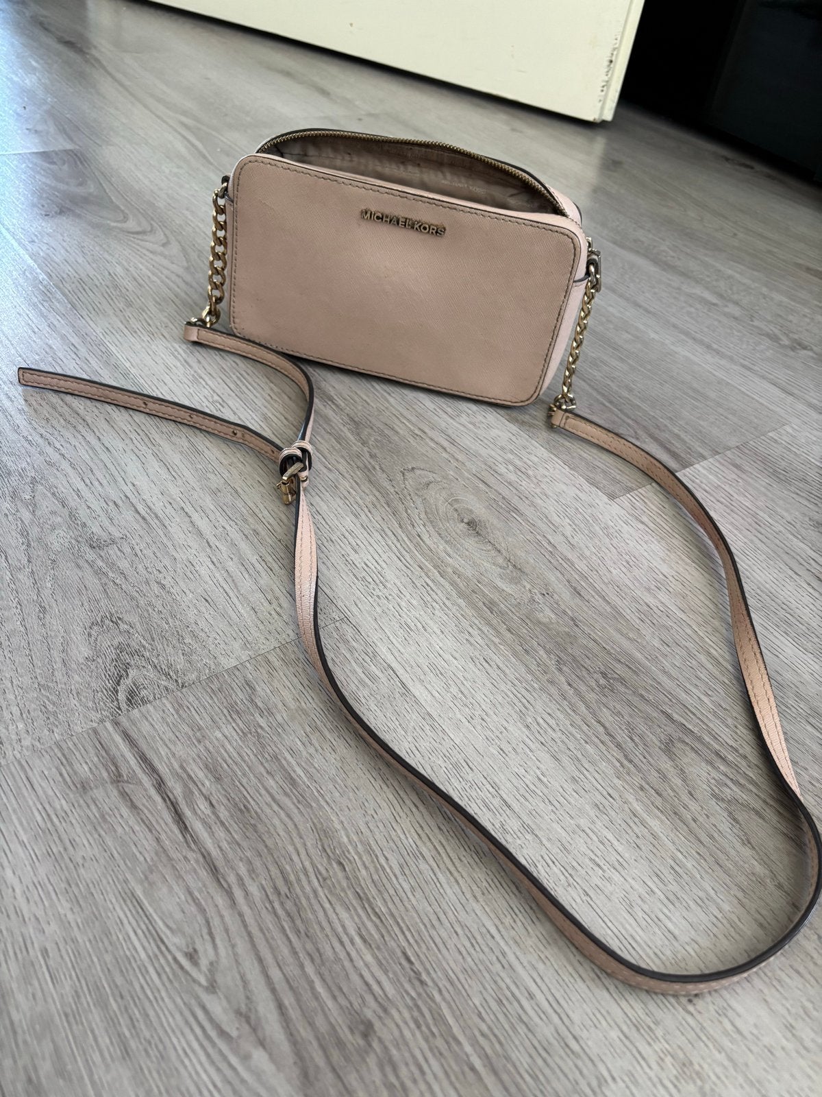 Michael Kors Schoudertas Roze, Overige merken, Gebruikt, Verzenden, Roze