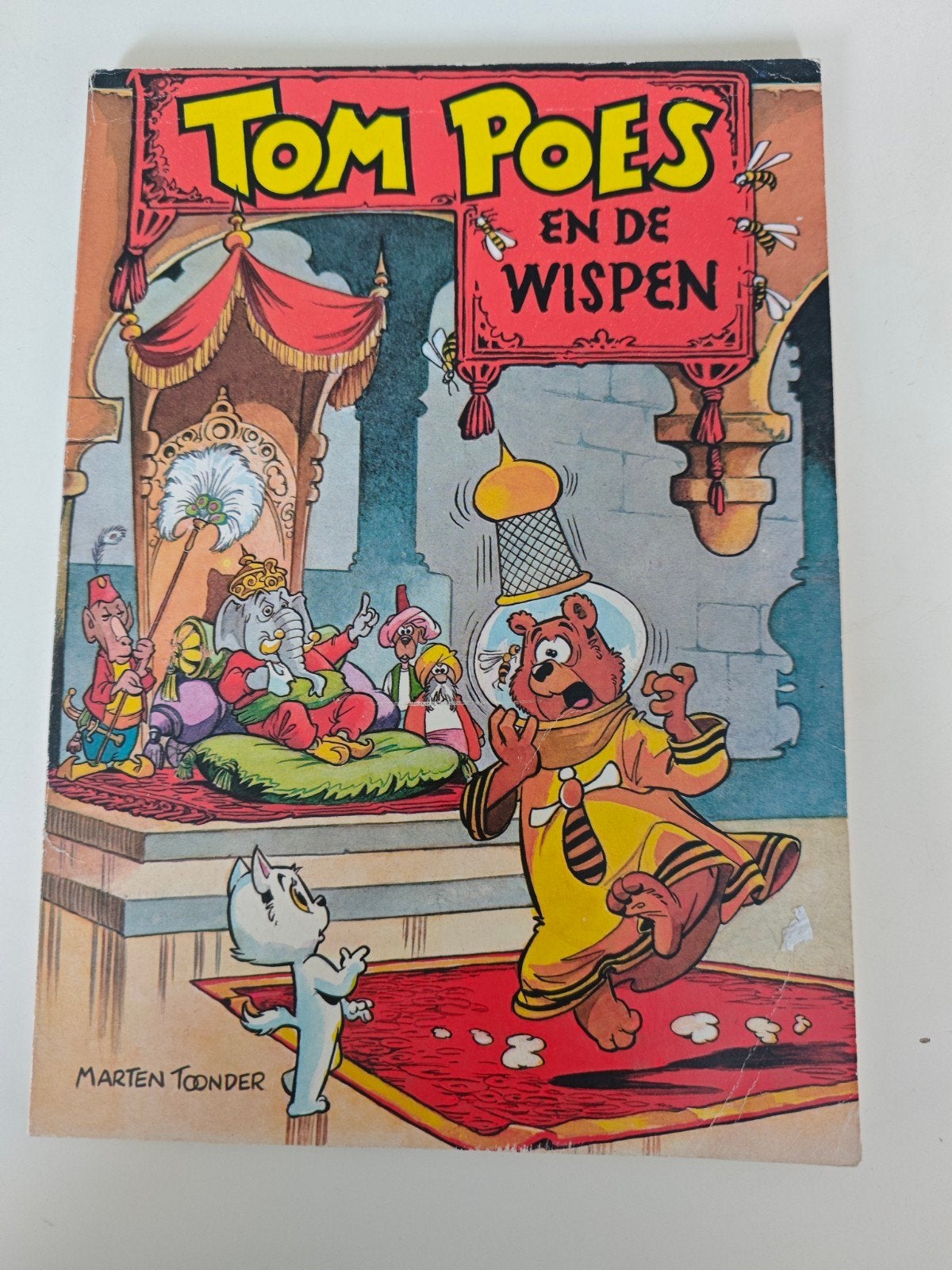 Tom Poes en de Wispen - Marten Toonder stripboek, Ophalen of Verzenden