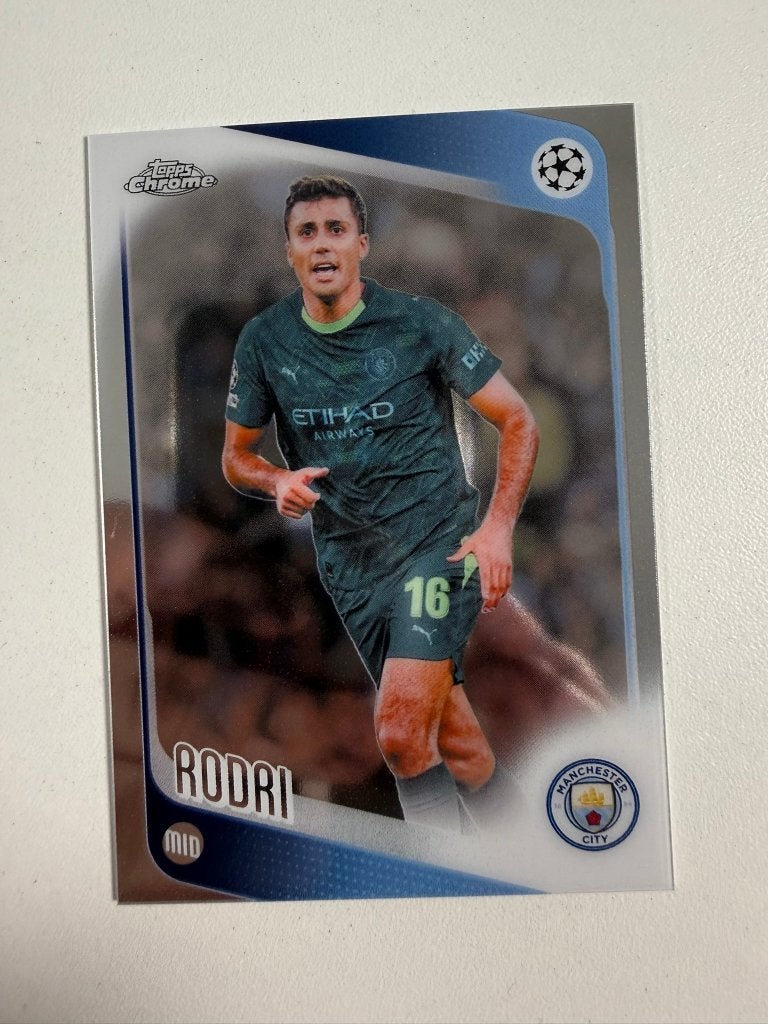 171 Rodri Topps Chrome 2025-26, Ophalen of Verzenden, Nieuw, Buitenlandse clubs, Poster, Plaatje of Sticker