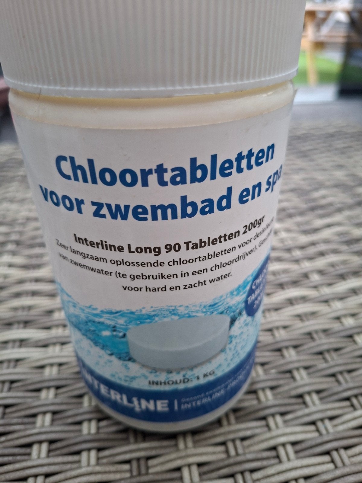 Interline Long 90 Chloortabletten 200gr (2 stuks), Ophalen, Gebruikt, Reinigingsmiddel