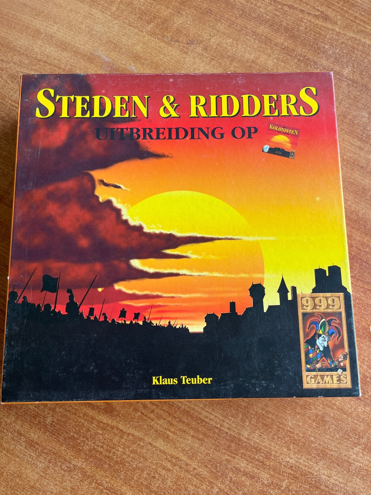Kolonisten van Catan: Steden & Ridders Uitbreiding, Drie of vier spelers, Ophalen, Gebruikt
