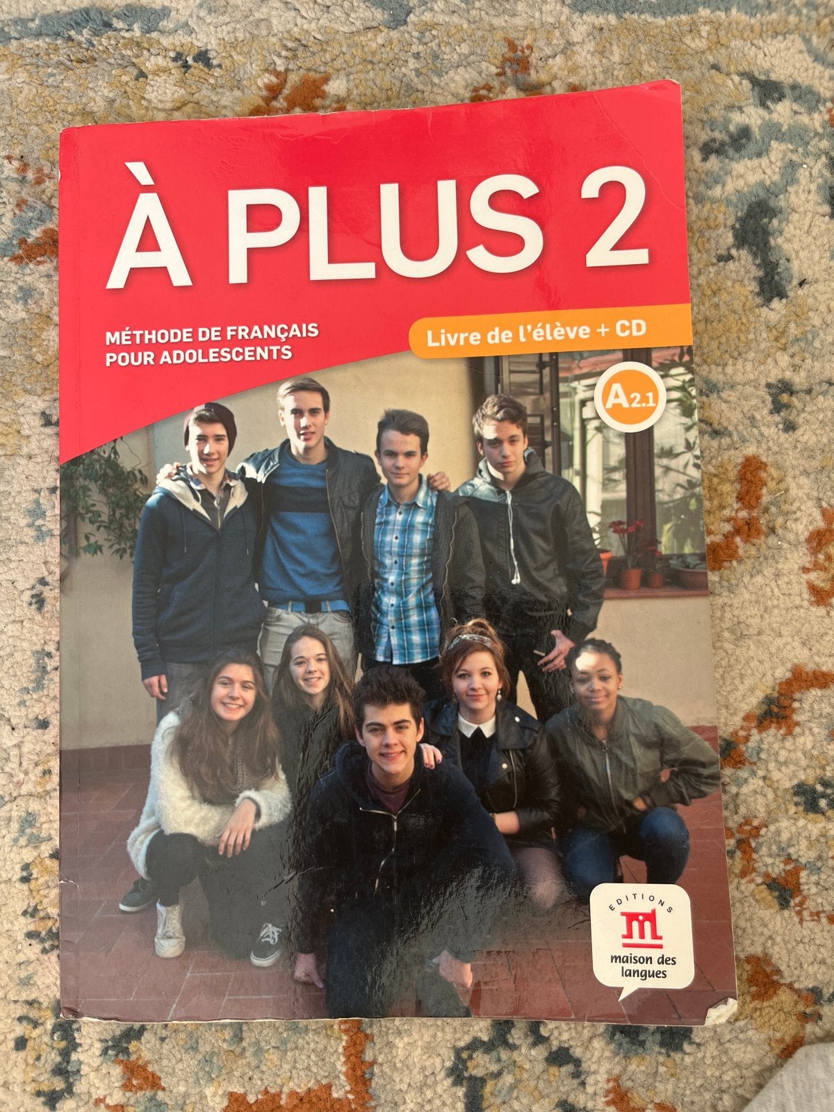 À PLUS 2: Franse lesmethode voor adolescenten (A2.1), Boeken, Ophalen of Verzenden, Gelezen, Non-fictie