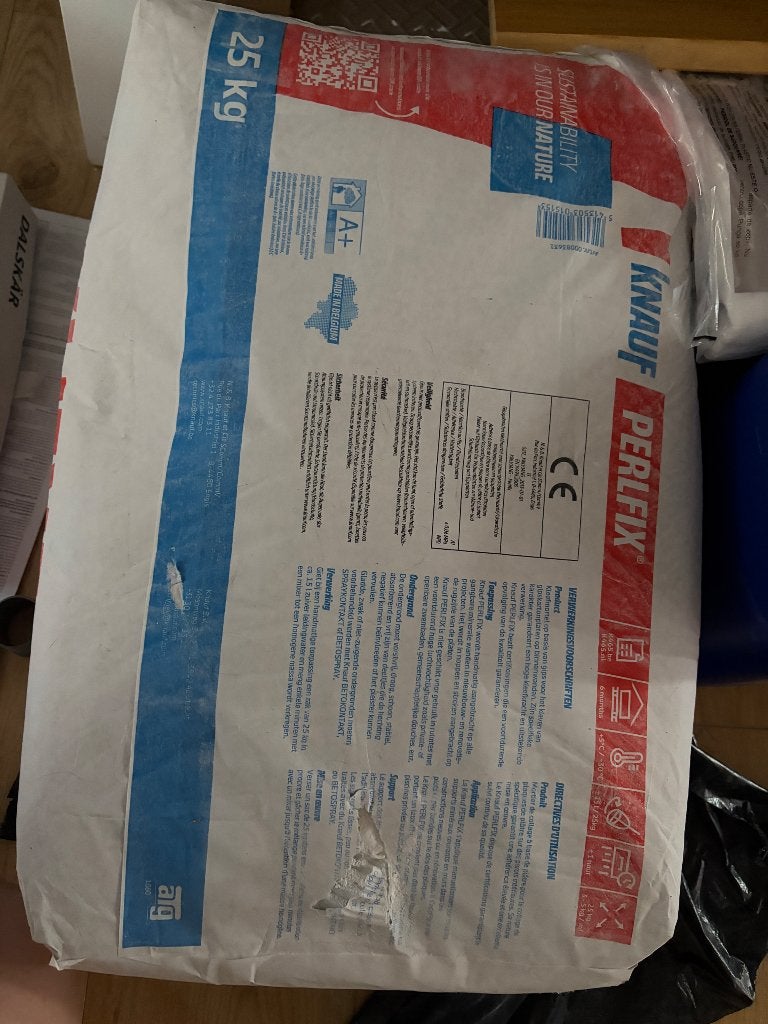 Knauf perflix 25kg, Overige materialen, Nieuw, Minder dan 5 m², Ophalen