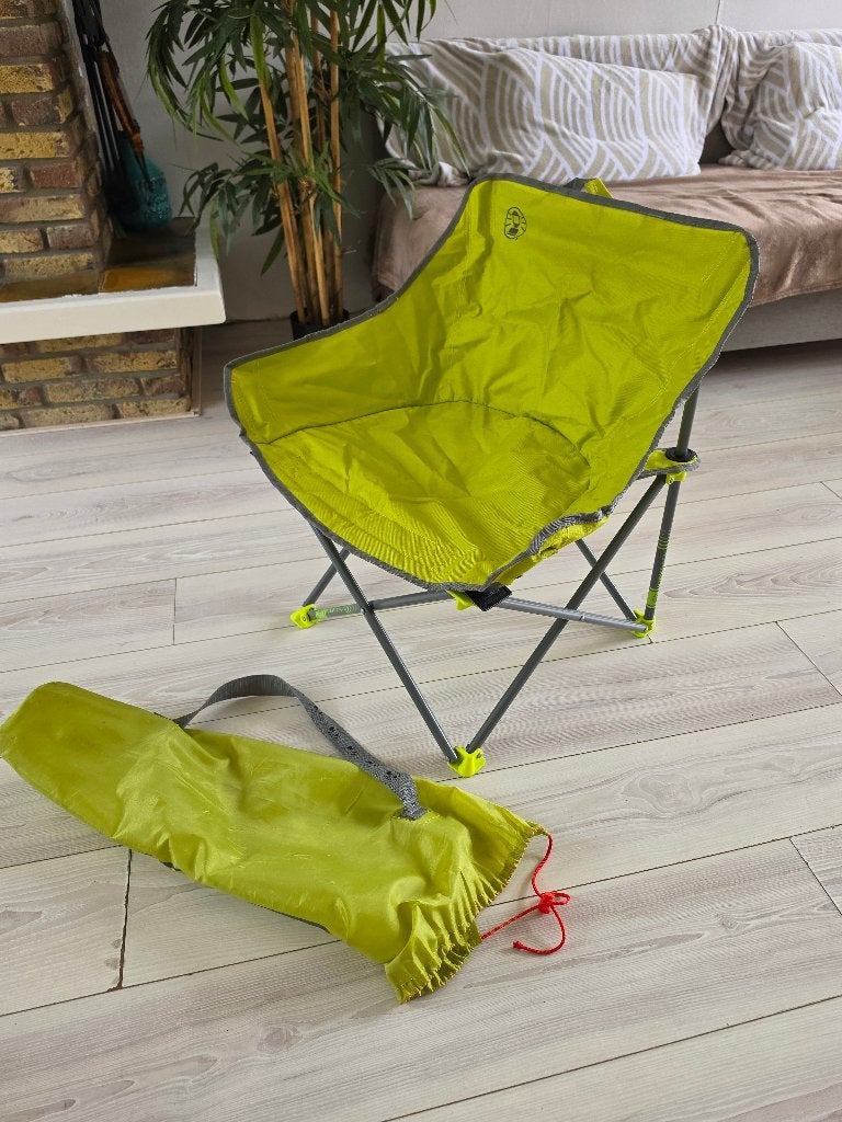 Coleman Kickback Breeze Vouwstoel, Ophalen of Verzenden, Zo goed als nieuw, Campingstoel
