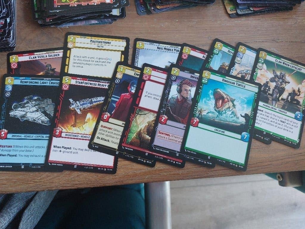 Star wars Ashes of the empire, Ophalen of Verzenden, Nieuw, Losse kaart