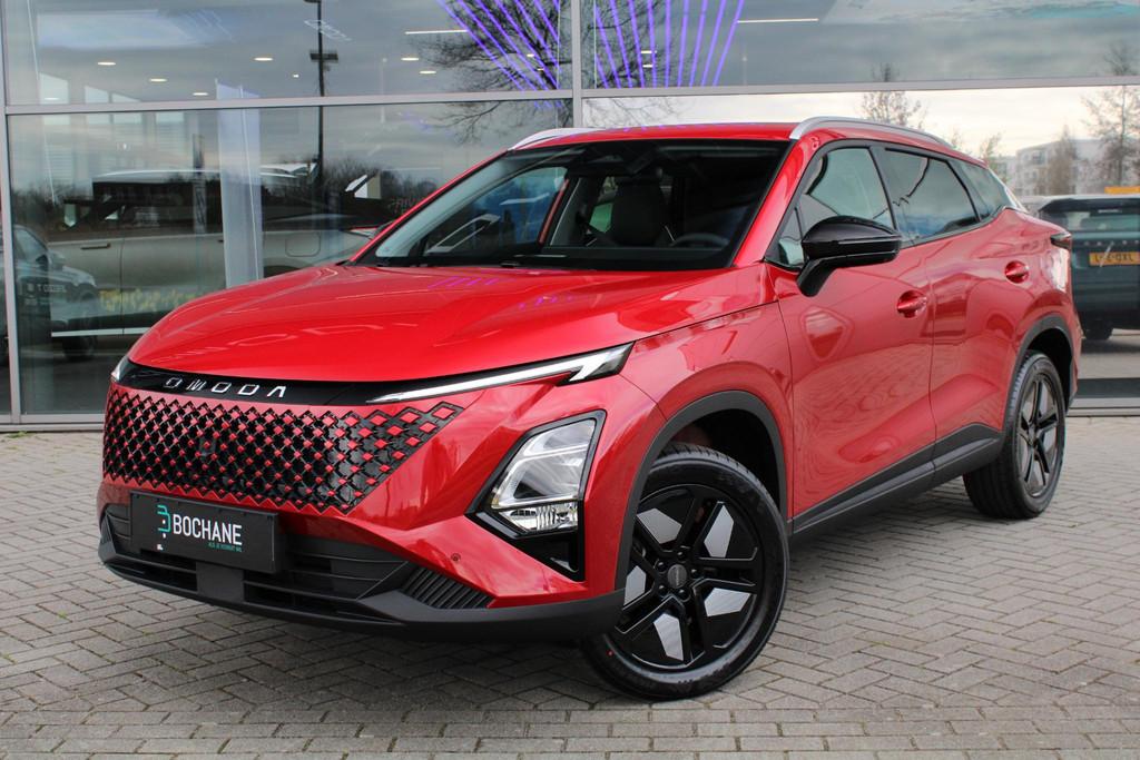 Omoda 5 1.6 T-GDi SHS-H Premium Bloodstone Red, Auto's, Euro 6, 4 cilinders, 2 kWh, Adaptive Cruise Control