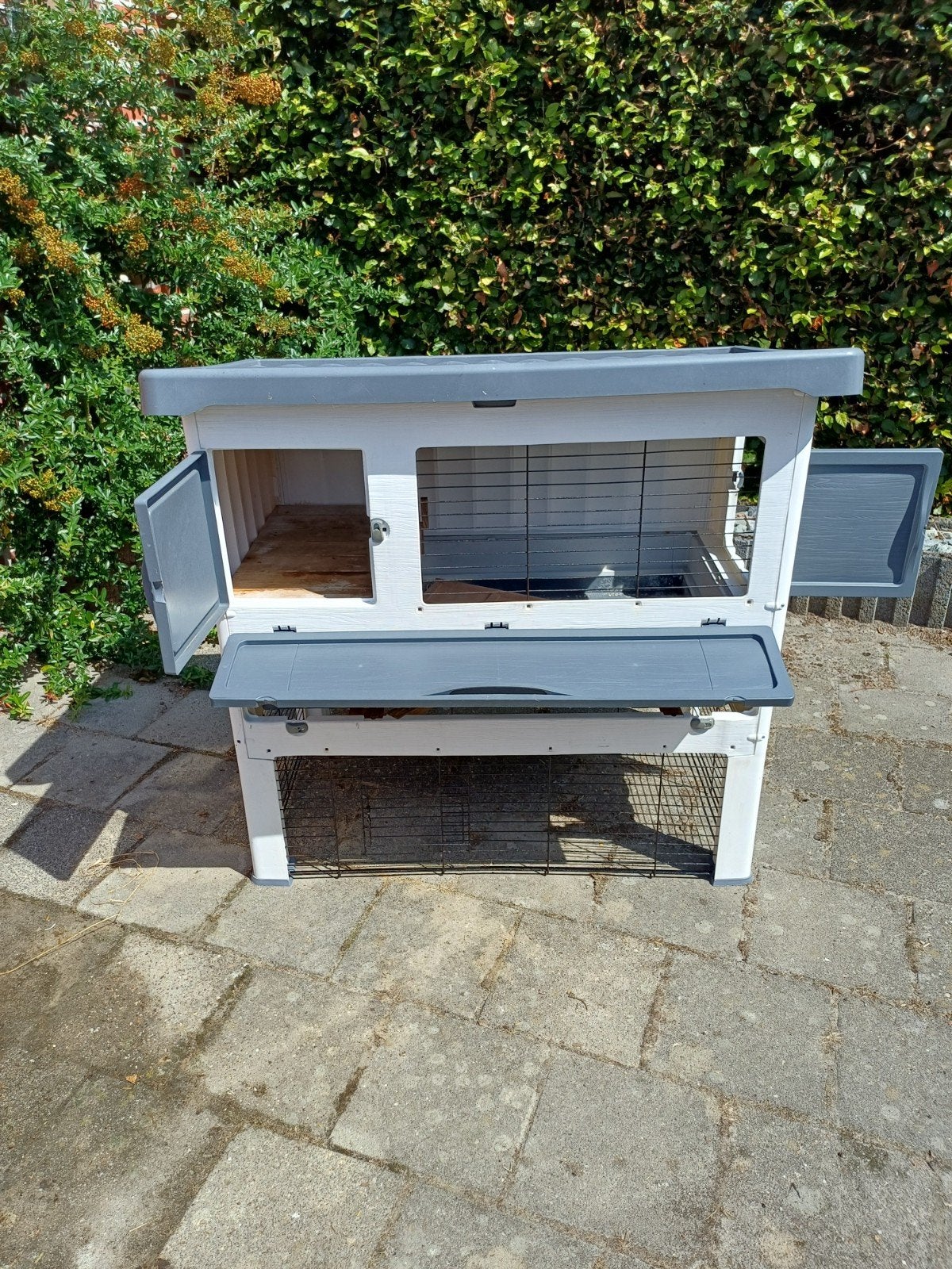 ferplast kunstofhok gebruikte., Dieren en Toebehoren, Hok, Ophalen, Minder dan 60 cm, 110 cm of meer