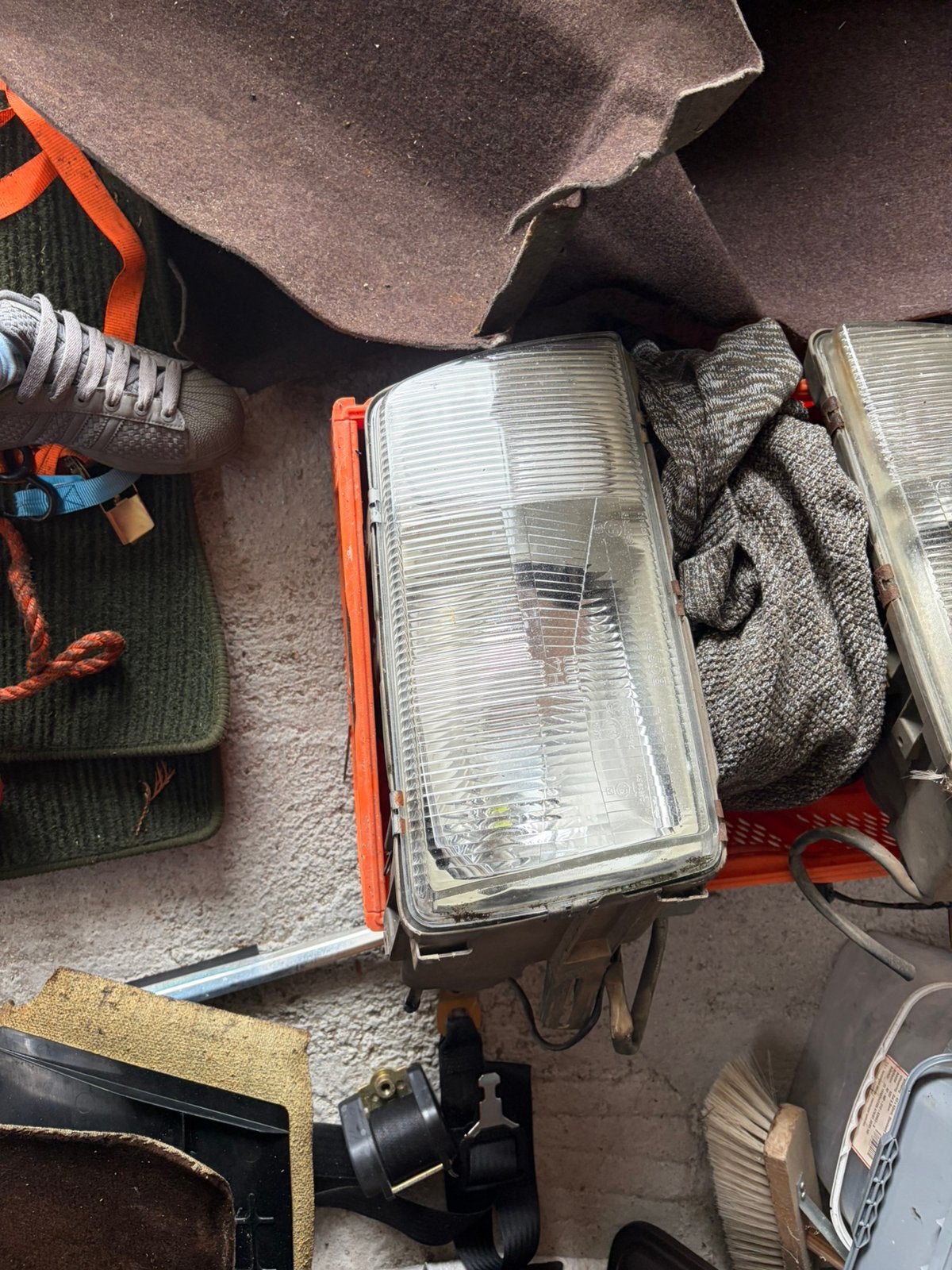 W126 verlichting, Ophalen, Gebruikt