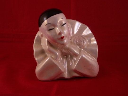 Beeld Pierrot., Antiek en Kunst, Ophalen of Verzenden, Steen of Keramiek, Beeld